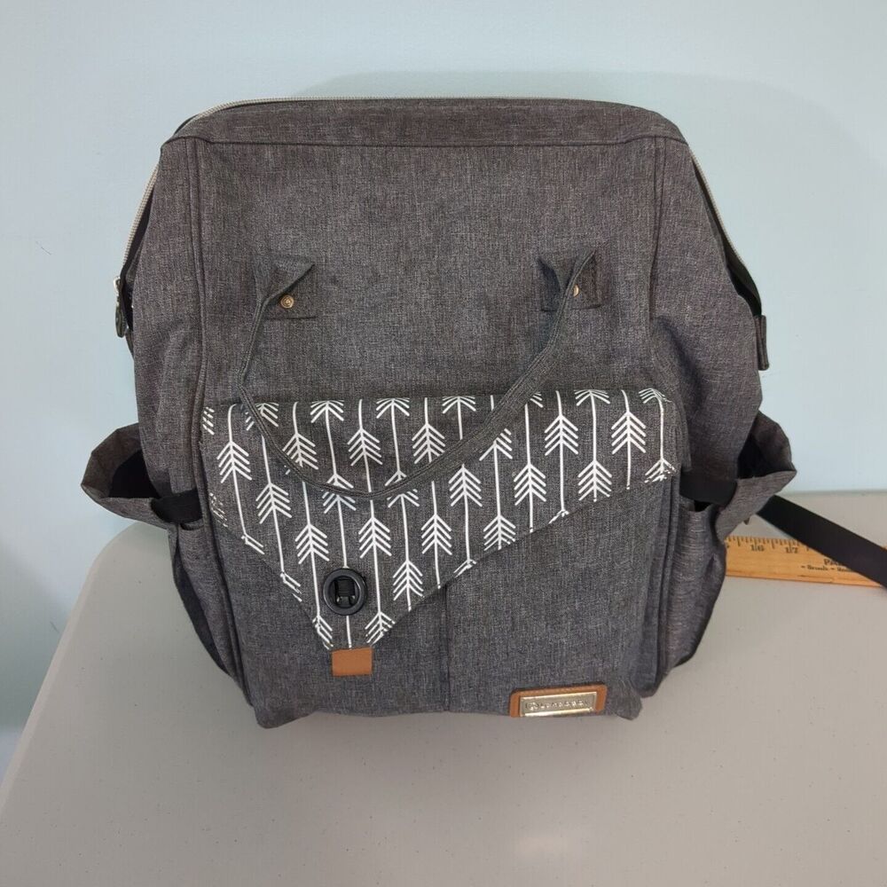 Lekebaby Diaper bag backpack Baby Travel Waterproof Large Pack Mommy And Baby